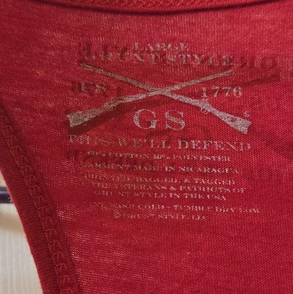 Grunt Style red tank - Picture 2 of 4